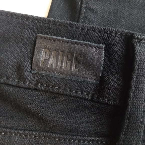 Paige Black Verdugo Ultra Skinny Leg Jeans 28 - Picture 3 of 9